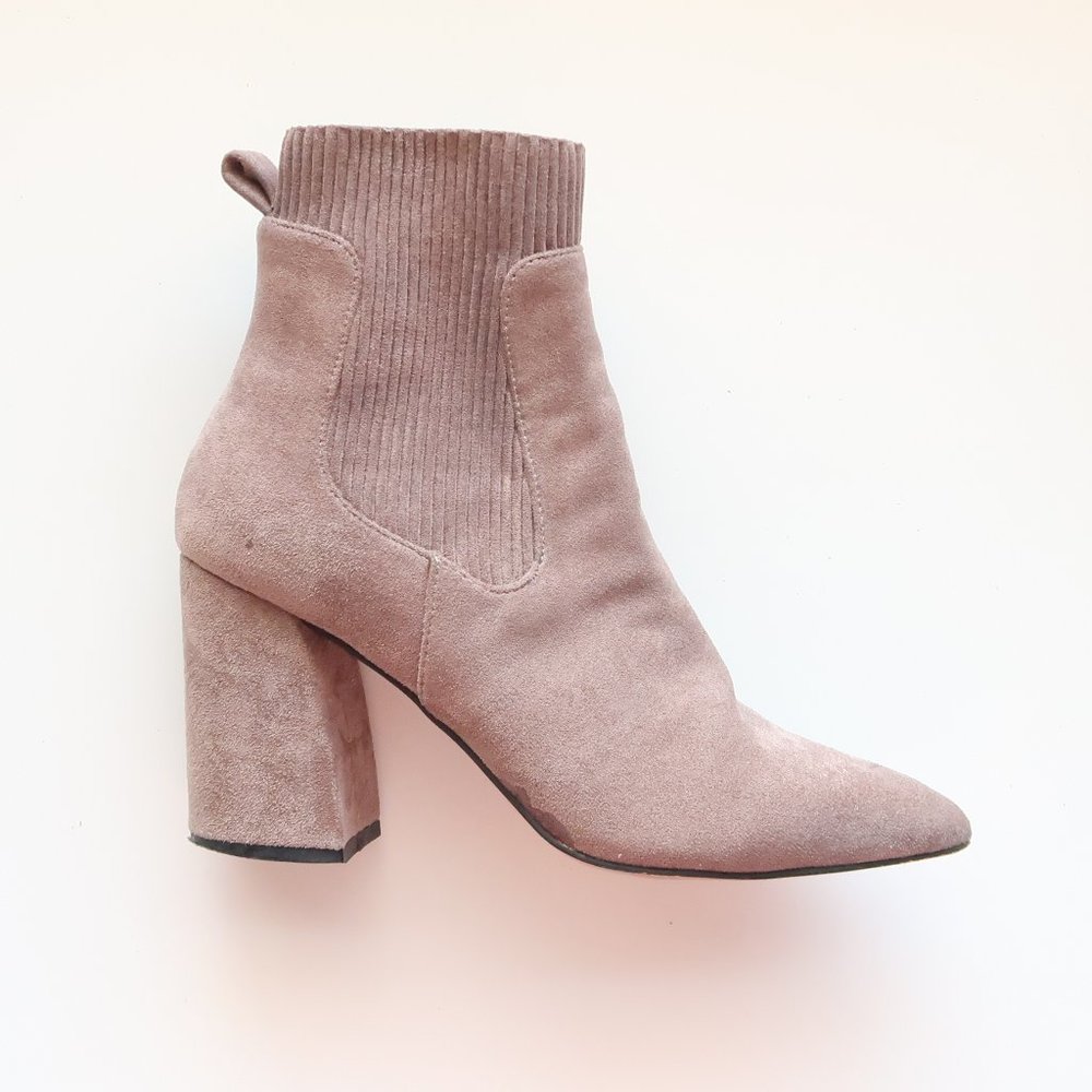 Steven By Steve Madden Taupe Suede Pointy Toe Pul… - image 7